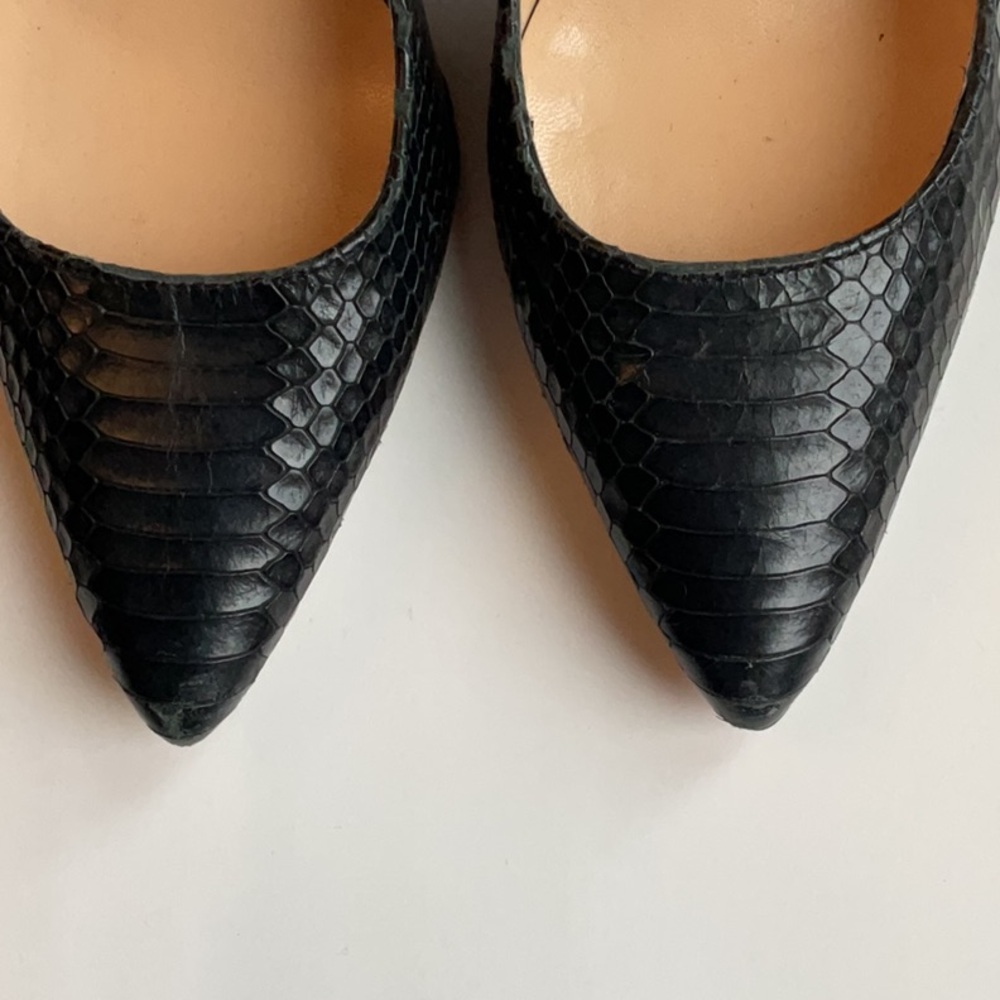 Talbots Croc Heels - Picture 3 of 14